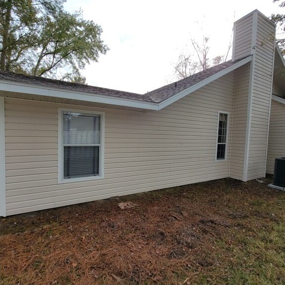 Same exterior after professional washing
